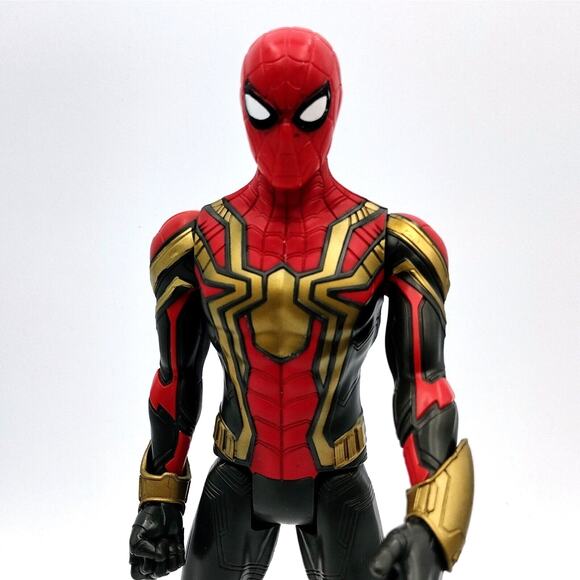 Avengers Infinity War Titan Hero Power FX Iron Spider Spider-Man 12” Figure - Picture 2 of 5